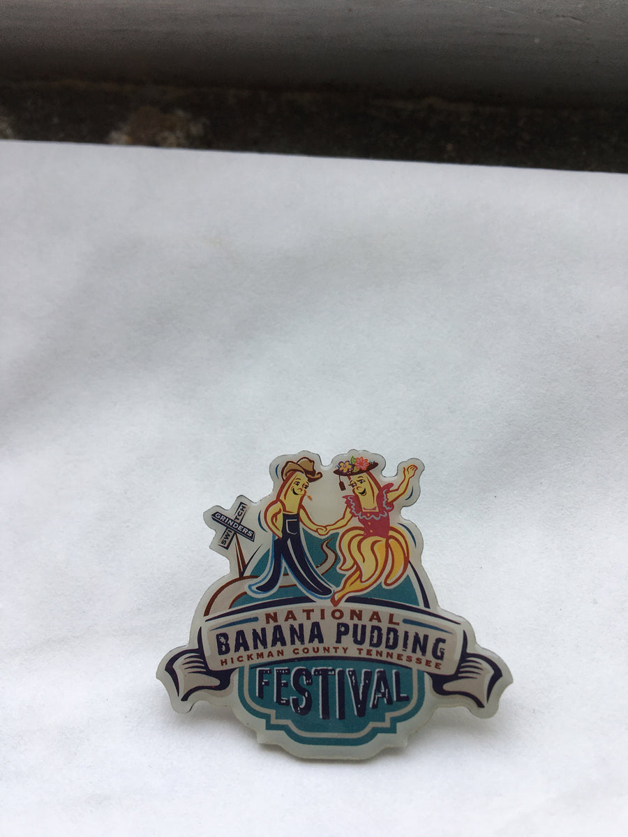 Banana Pudding Logo Pins National Banana Pudding Festival Oct 45 2025