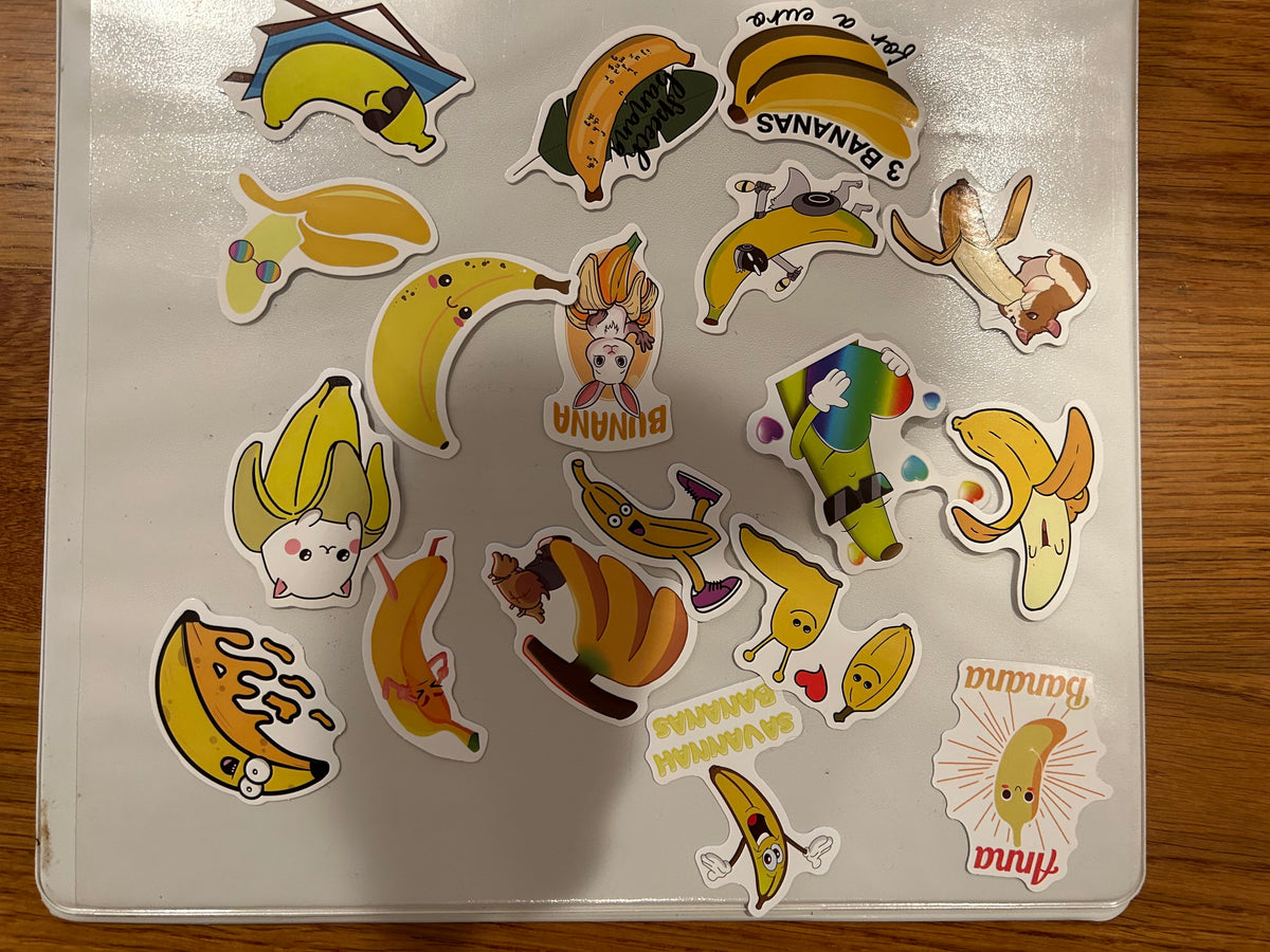 banana stickers National Banana Pudding Festival Oct 56, 2024